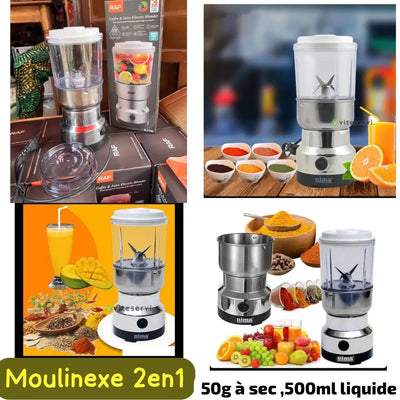 Moulinex 2 en 1 ( Sec et Humide)