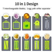 Coupe-légumes  multifonctionnel 12 en 1